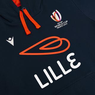 macron  sweatshirt à capuche rwc france 2023 lille 