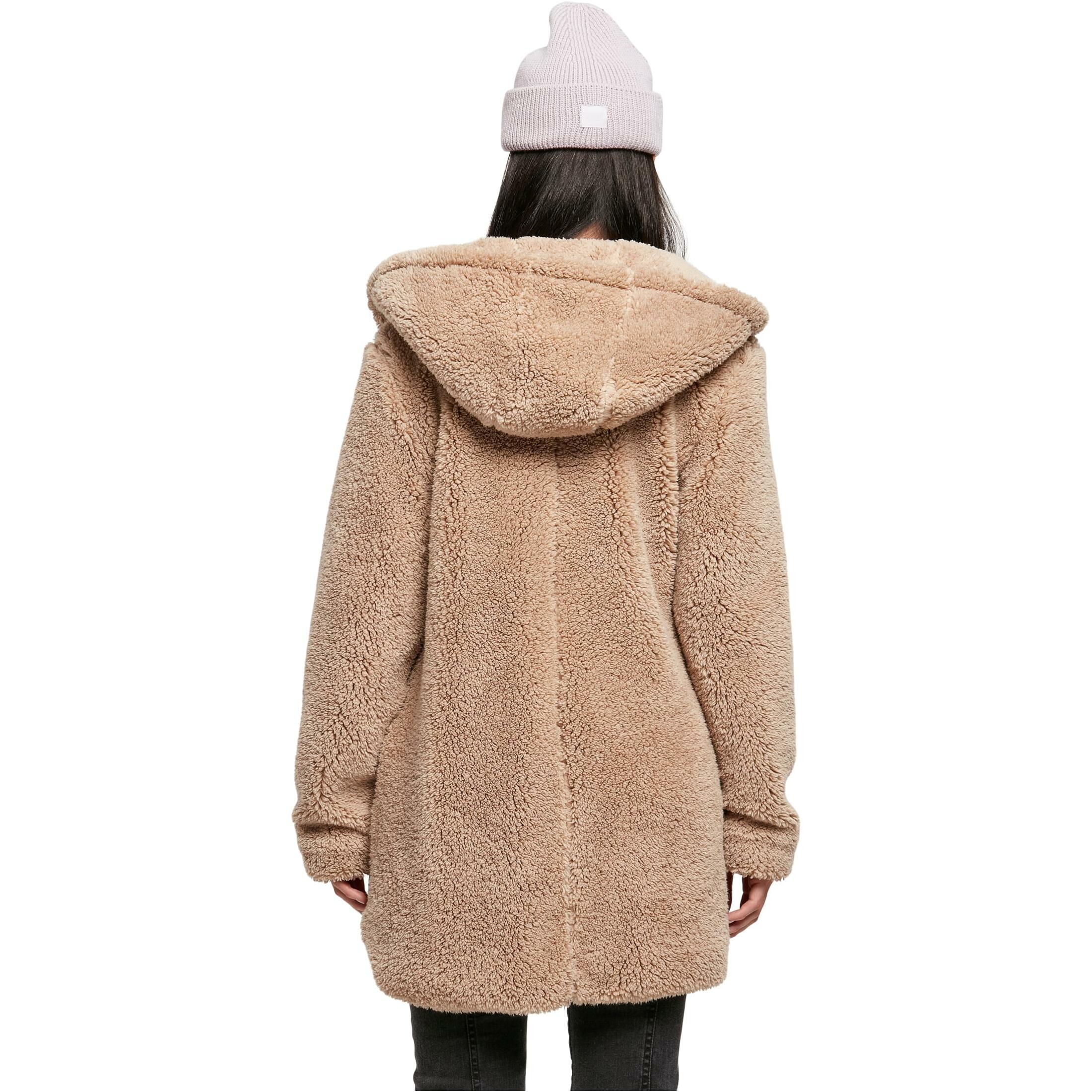 URBAN CLASSICS  polaire à capuche sherpa 