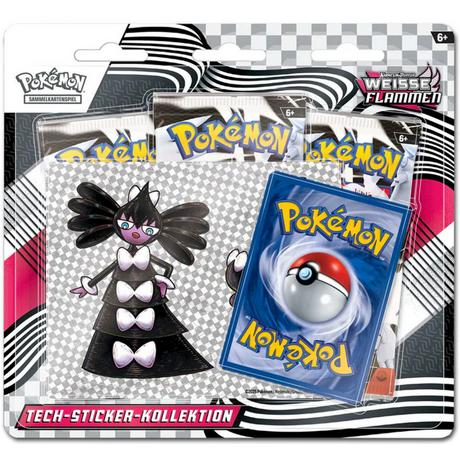 Pokémon  TCG: Karmesin & Purpur KP10.5 - Weisse Flammen Tech-Sticker-Kollektion - DE 