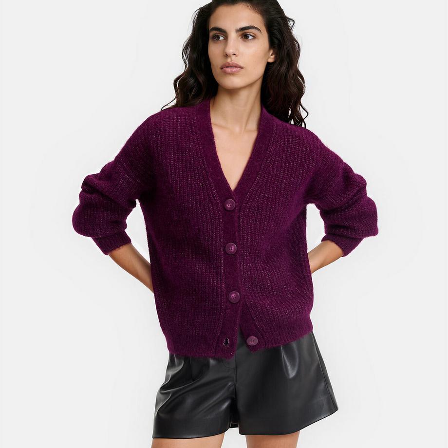 Signature Strickjacke mit V-Ausschnitt GILDAS