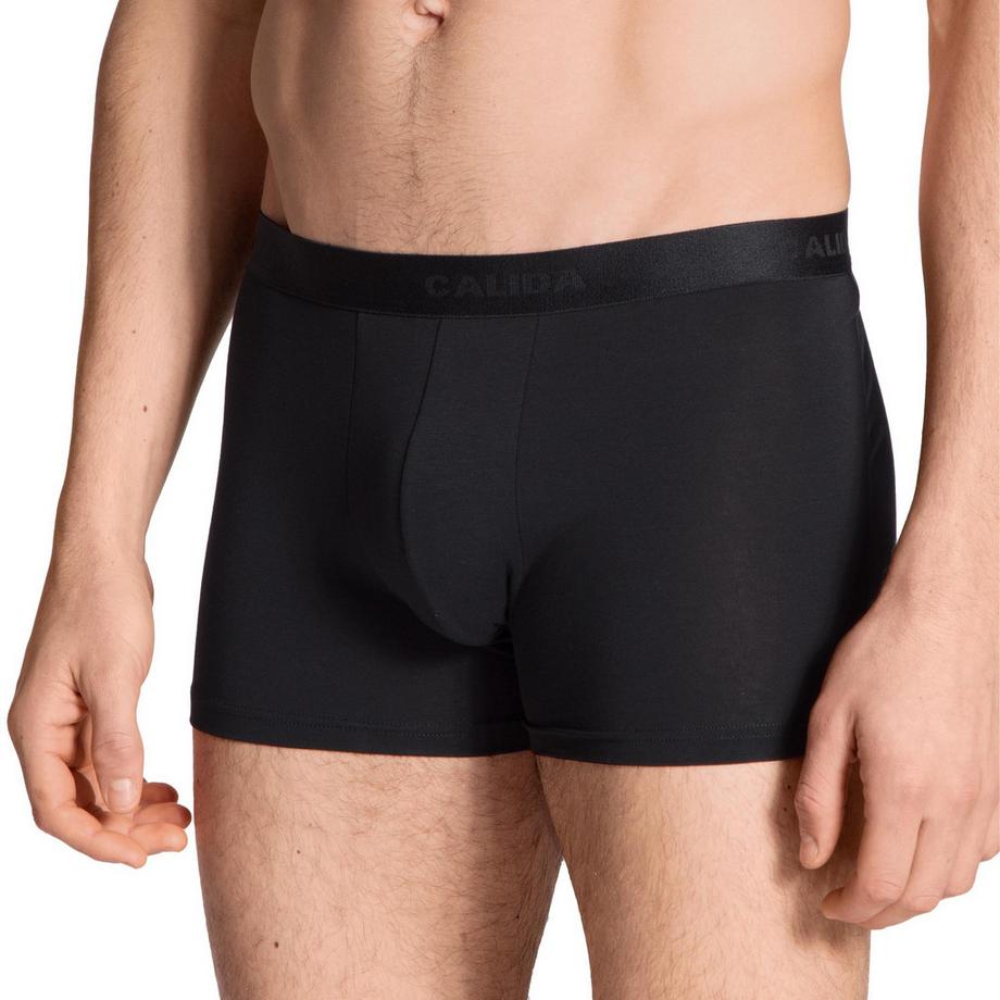 CALIDA New Boxer Natural Benefit 3P Figurbetonte Boxershorts 6er Pack  