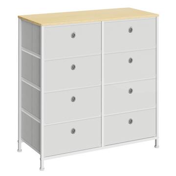 Stoffkommode mit 8 Schubladen: Viel Stauraum, sicheres und robustes Design