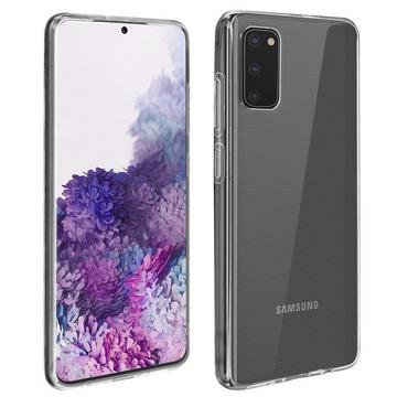 Samsung S20 coque silicone +verre trempé