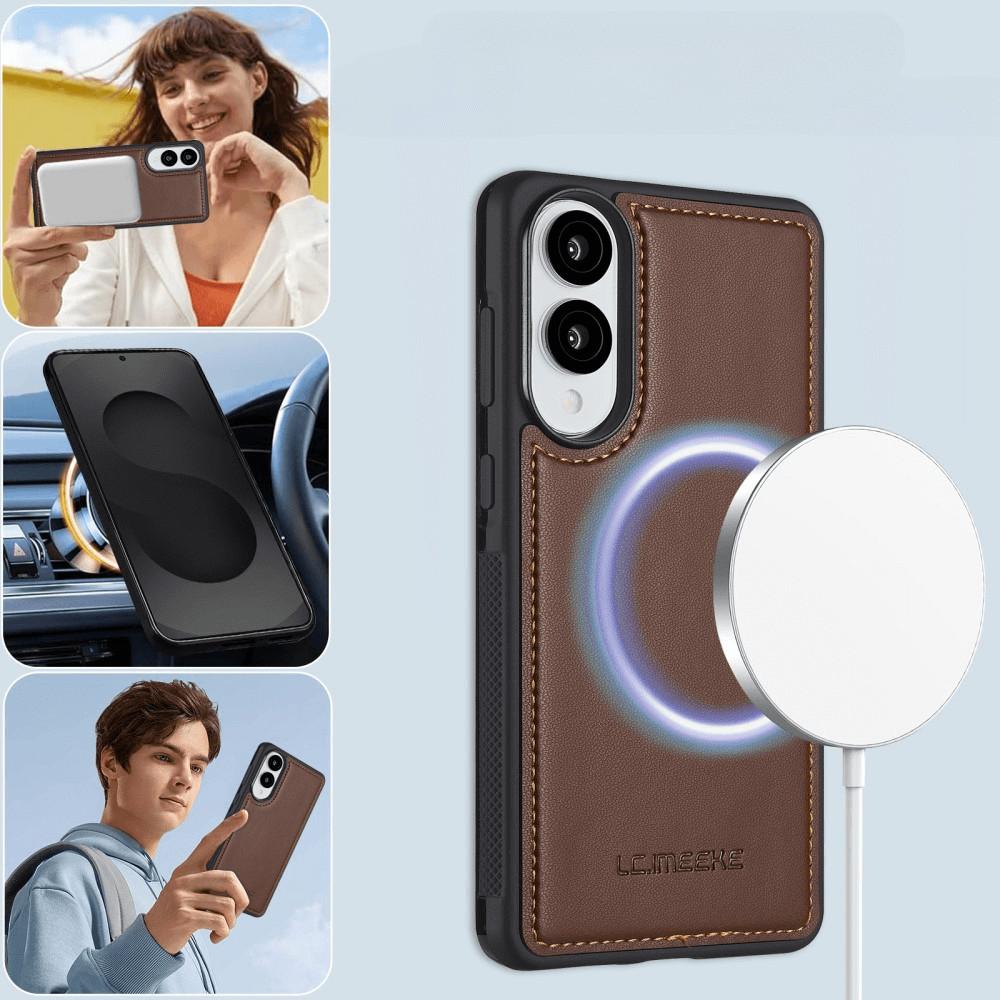 Cover-Discount  Galaxy S25 Edge - LC.IMEEKE serie L2 custodia portafoglio divisibile 