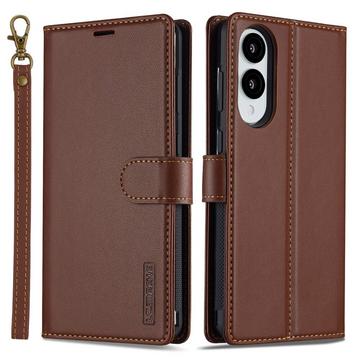 Galaxy S25 Edge - LC.IMEEKE L2 Serie Brieftasche und Hülle