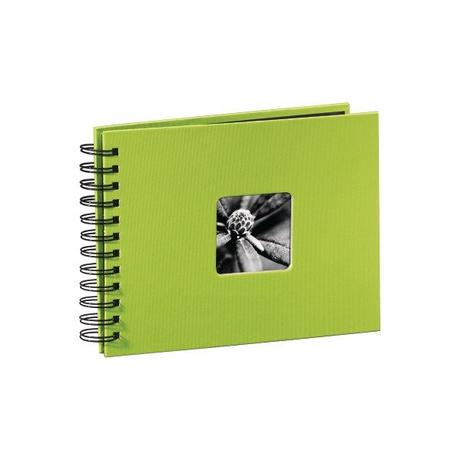 hama HAMA Spiralalbum Fine Art 113676 240x170mm, kiwi 25 Blatt  