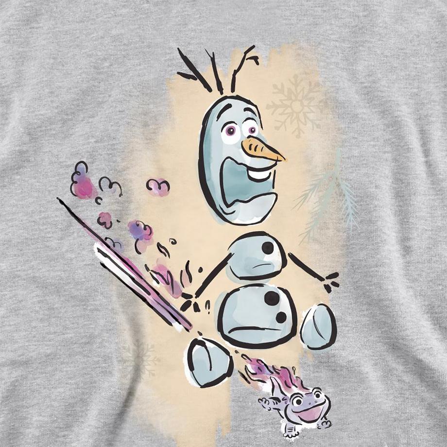 FROZEN  Sweat À Capuche Motif Olaf Et Bruni Fire It Up 