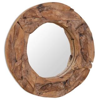 VidaXL Miroir décoratif teck  