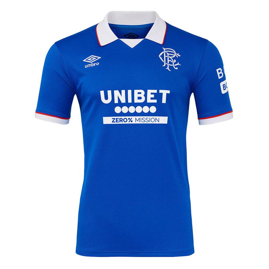 25/26 Maglietta Da Casa Rangers Fc Maniche Corte