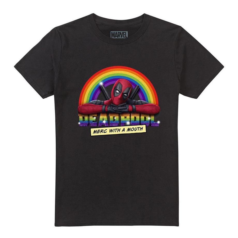 T-ShirtMotiftyle Arcenciel Merc With A Mouth