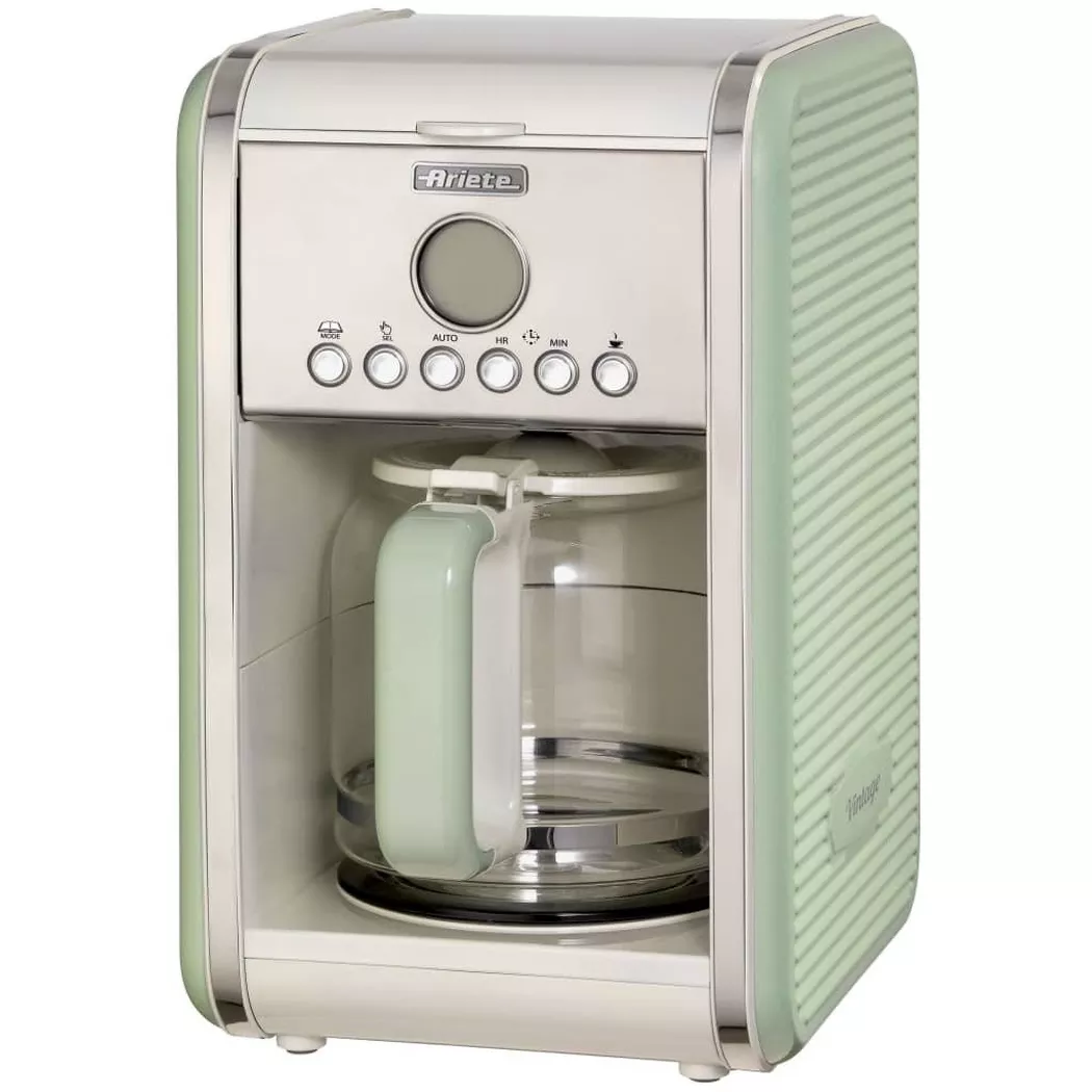 Ariete - Kaffeemaschine American Vintage, Grün