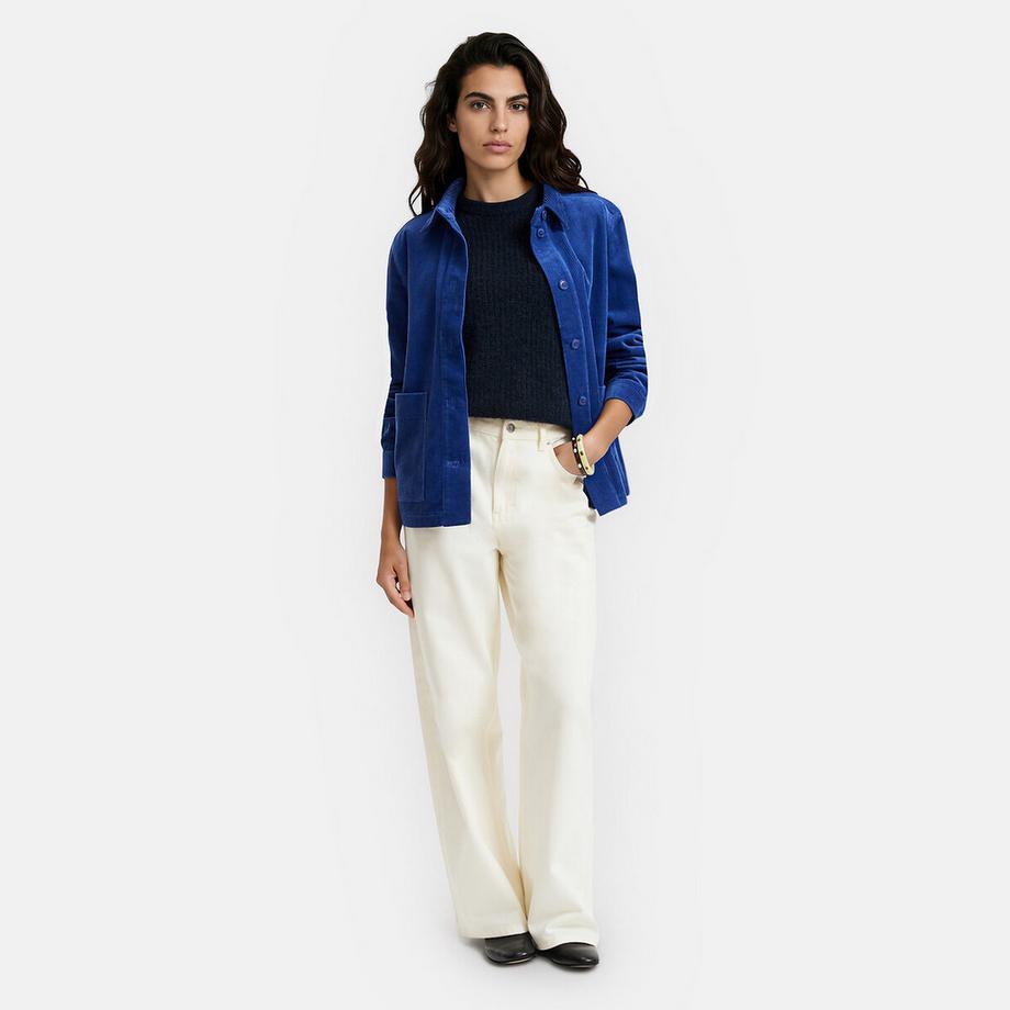 La Redoute Collections Veste droite en velours  