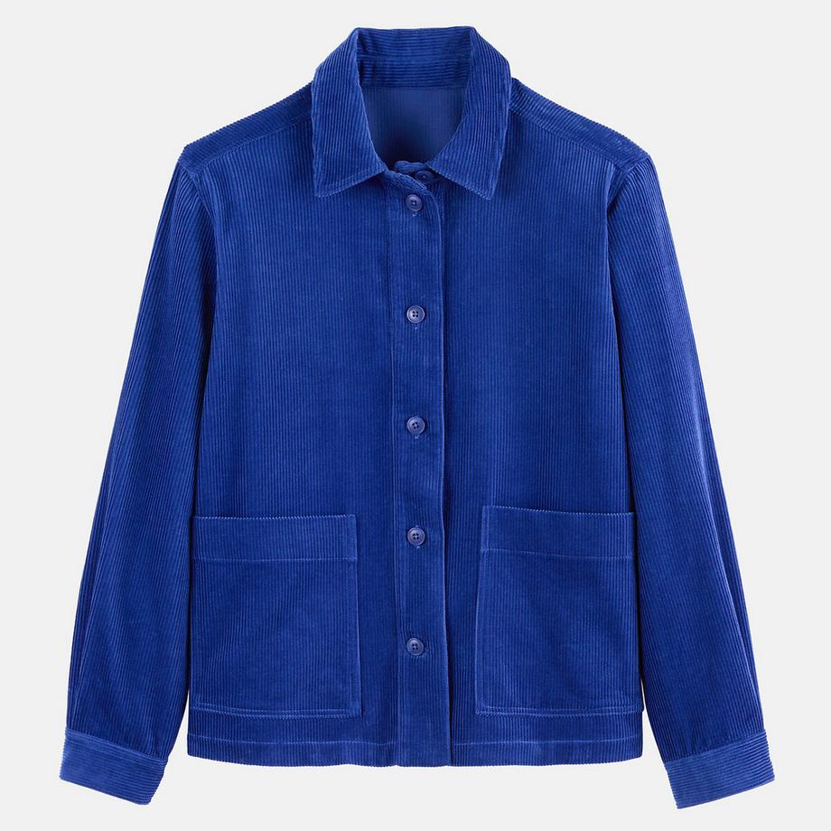 La Redoute Collections Veste droite en velours  