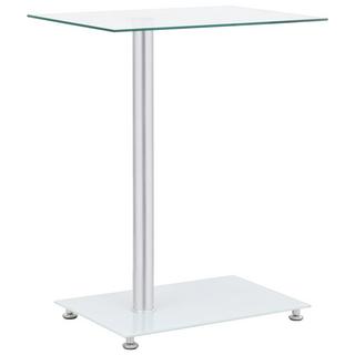 VidaXL Table d'appoint verre  