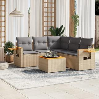 VidaXL Garten sofagarnitur poly-rattan  