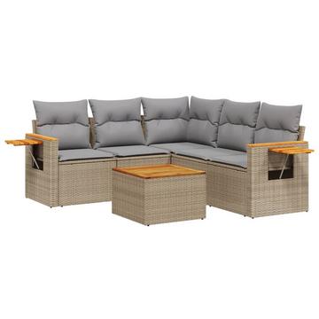 Garten sofagarnitur poly-rattan