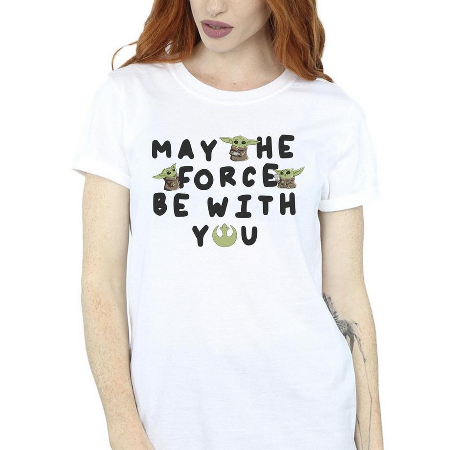STAR WARS The Mandalorian May The Force Be With You T-Shirt  