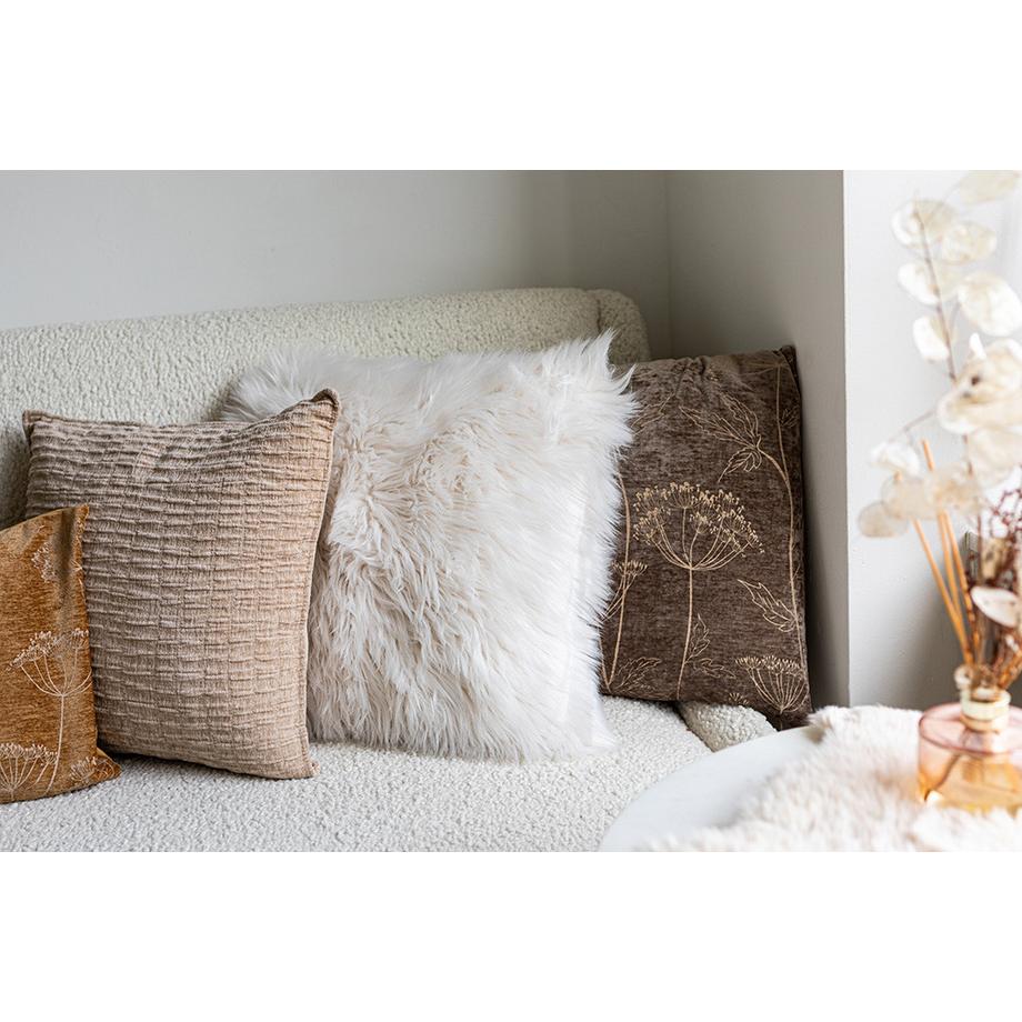 Tiseco Coussin (rempli) Poly Sheep - 45 × 45 cm - Vert  