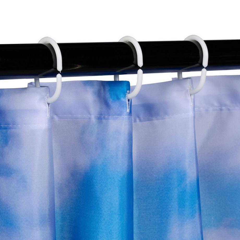 Northix Rideau de douche 180x200 cm avec motif  