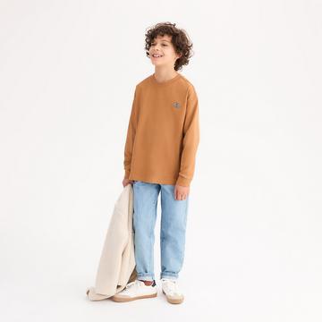 Gemustertes Langarmshirt