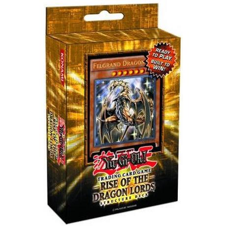 Yu-Gi-Oh!  Structure Deck Rise of the Dragon Lords - 1. Auflage  - DE 