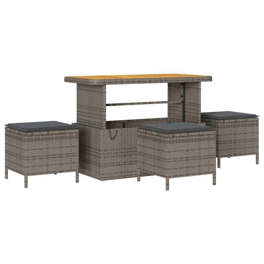 VidaXL Gartensofa-set poly-rattan  