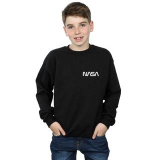 Nasa  Modern Logo Chest Sweatshirt 