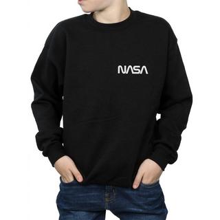 Nasa  Modern Logo Chest Sweatshirt 