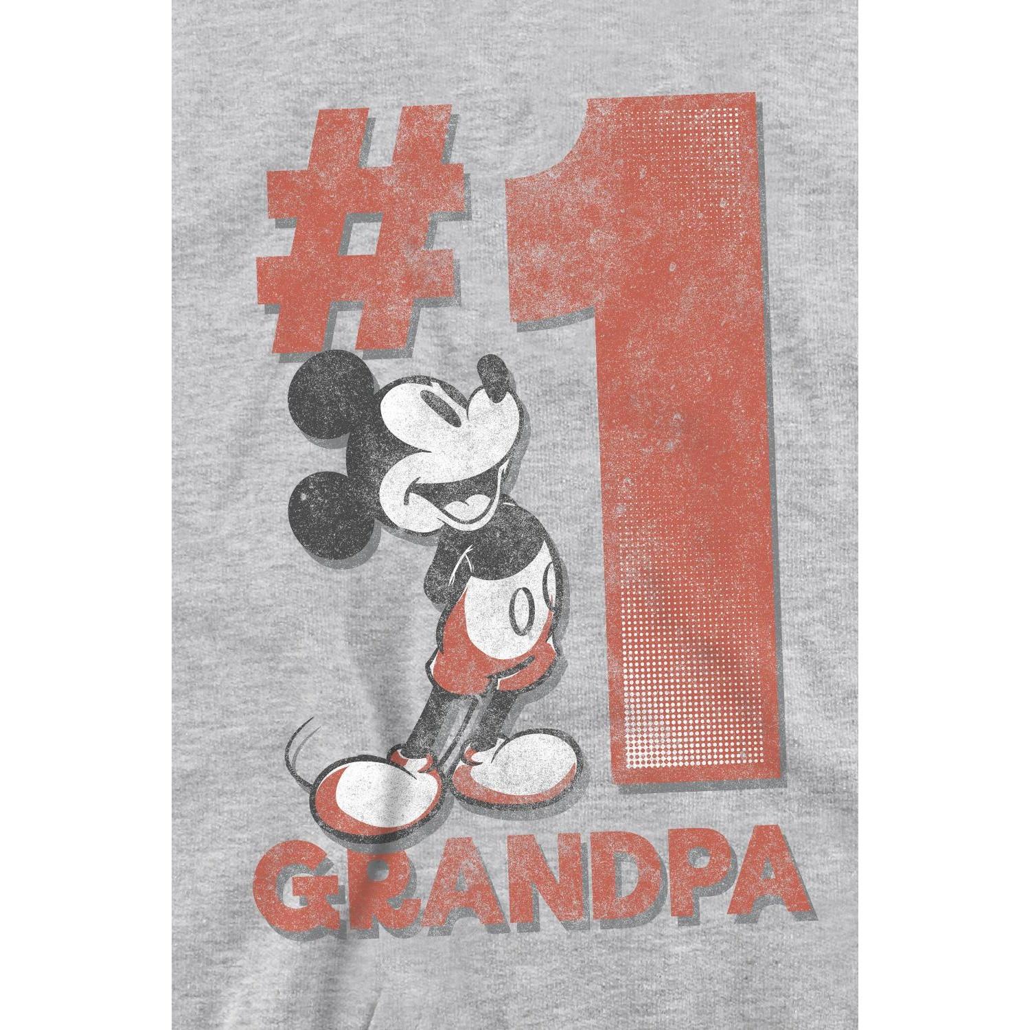 Disney  Number 1 Grandpa Sweatshirt 