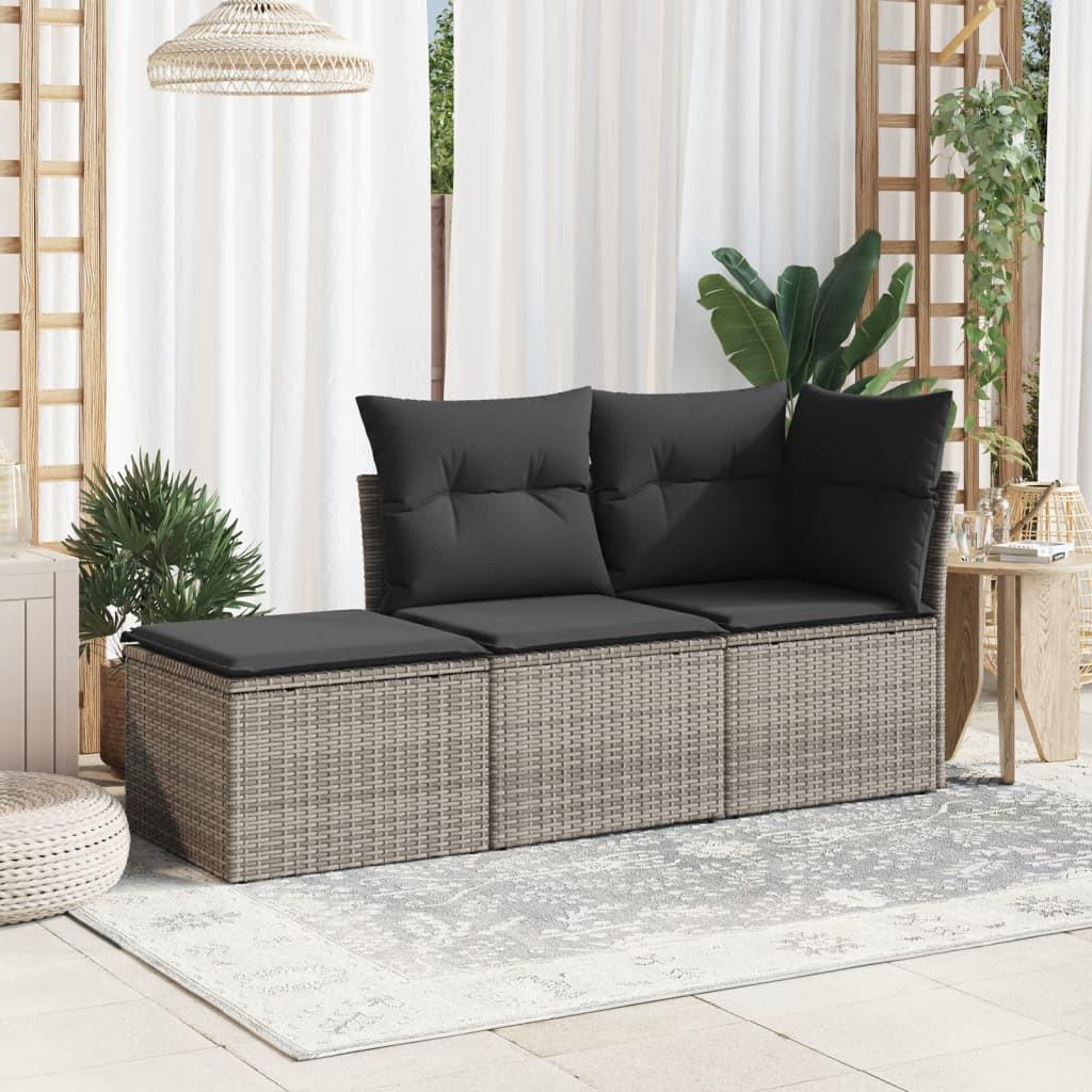 VidaXL  Gartenhocker poly-rattan 