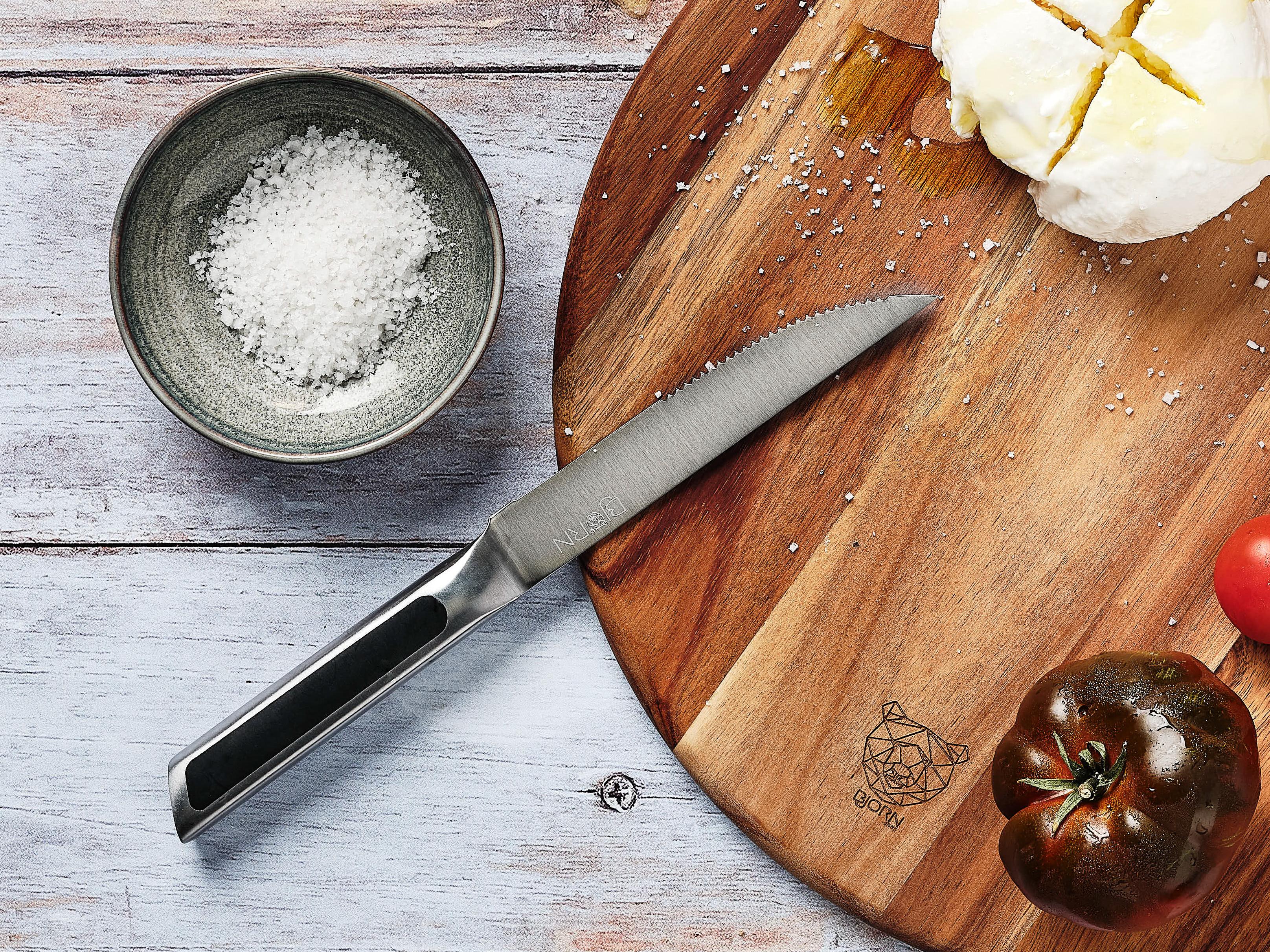 BJÖRN Planche à découper en bois d'acacia ELIN - Ø31 cm  