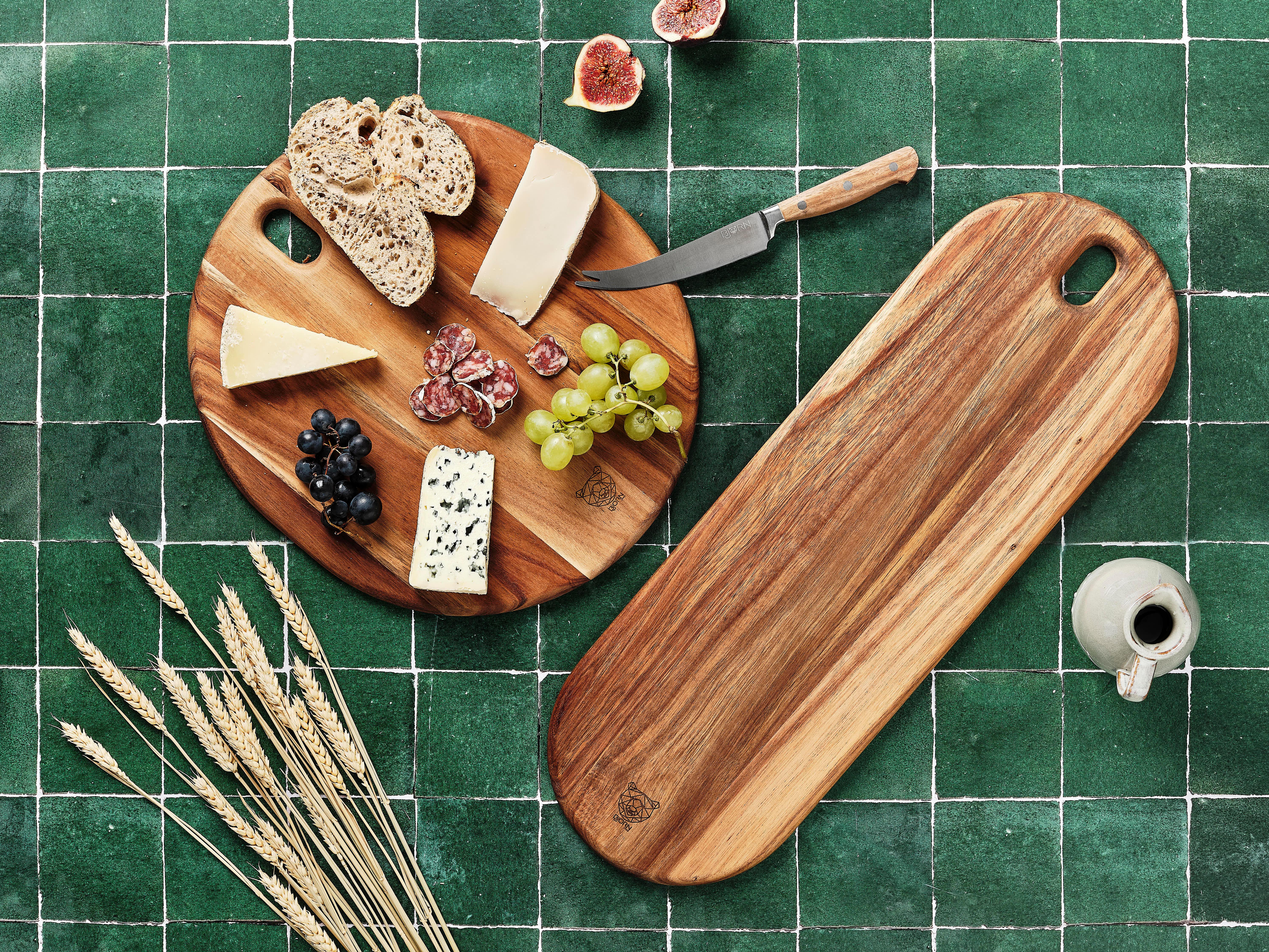 BJÖRN Planche à découper en bois d'acacia ELIN - Ø31 cm  