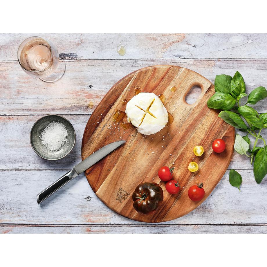 BJÖRN Planche à découper en bois d'acacia ELIN - Ø31 cm  