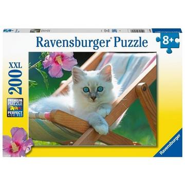 Puzzle Ravensburger Weißes Kätzchen 200 Teile XXL