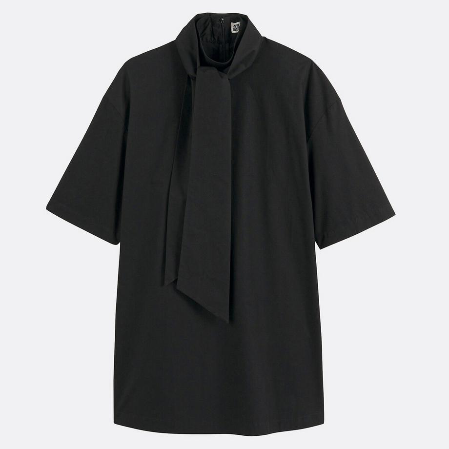 La Redoute Collections Robe Mini Évasée avec Lavallière  