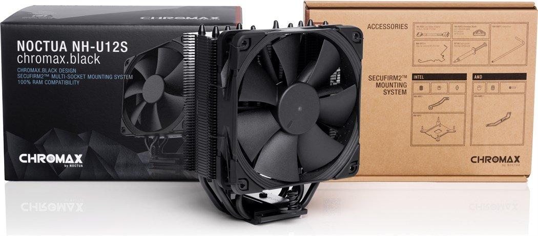 Noctua  Refroidisseur CPU NH-U12S chromax - 120 mm 