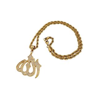 HEBE JEWELS  Arabic Letters, Anhänger-Kette, HIP-HOP-STYLE 