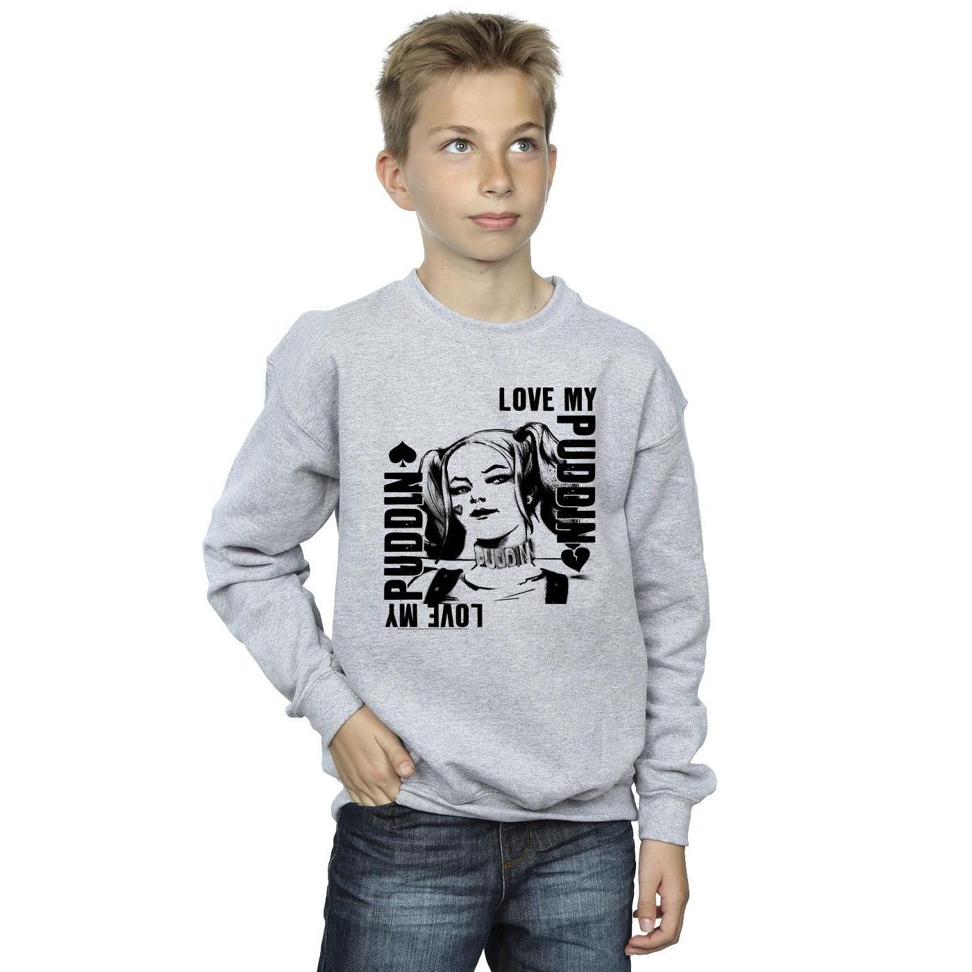 DC COMICS  Suicide Squad Love Puddin Sweatshirt 