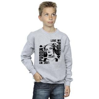 DC COMICS  Suicide Squad Love Puddin Sweatshirt 