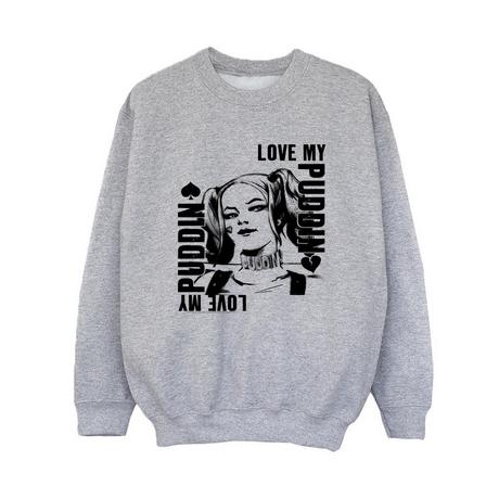 DC COMICS  Suicide Squad Love Puddin Sweatshirt 