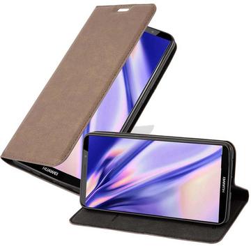 Housse compatible avec Huawei MATE 10 PRO - Coque de protection avec fermeture magnétique, fonction de support et compartiment pour carte