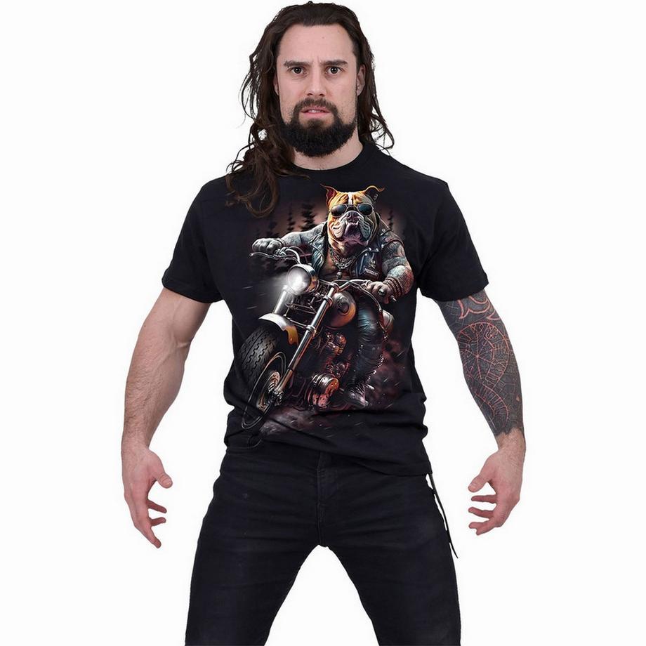 Spiral T-Shirt Top Dog  