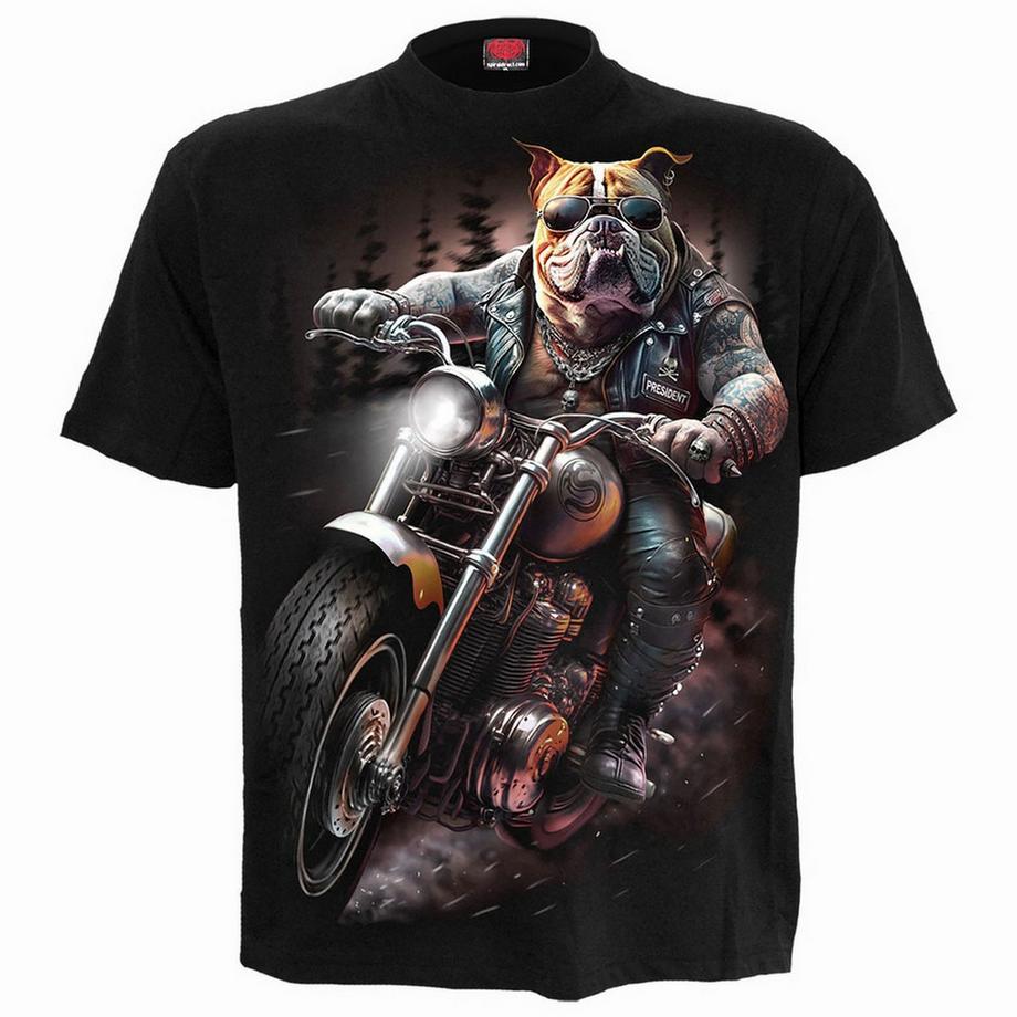 T-ShirtMotiftyle Imprimé Au Dos Top Dog