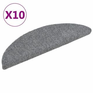 VidaXL Tapis autoadhésifs de marches 10 pcs polypropylène  