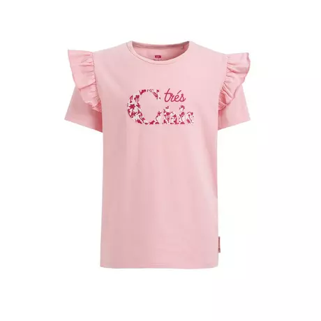 WE Fashion  T-Shirt À Broderie Fille 