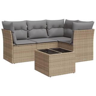 VidaXL Garten sofagarnitur poly-rattan  