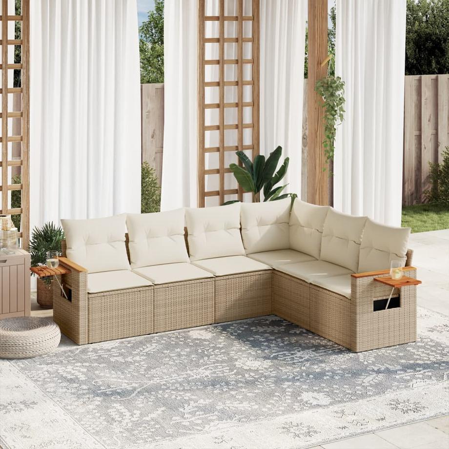 VidaXL Garten sofagarnitur poly-rattan  