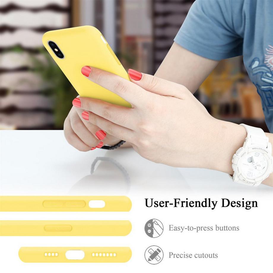 Cadorabo  Hülle für Apple iPhone XS MAX TPU Silikon Liquid 