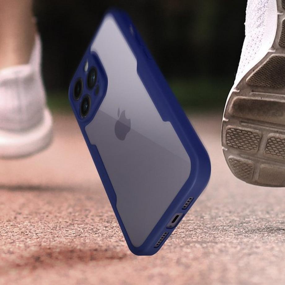 Avizar  Coque Intégrale iPhone 14 Pro Bleu 