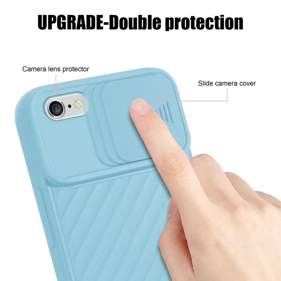 Cadorabo  Hülle für Apple iPhone 6  6S TPU Silikon und Kameraschutz 
